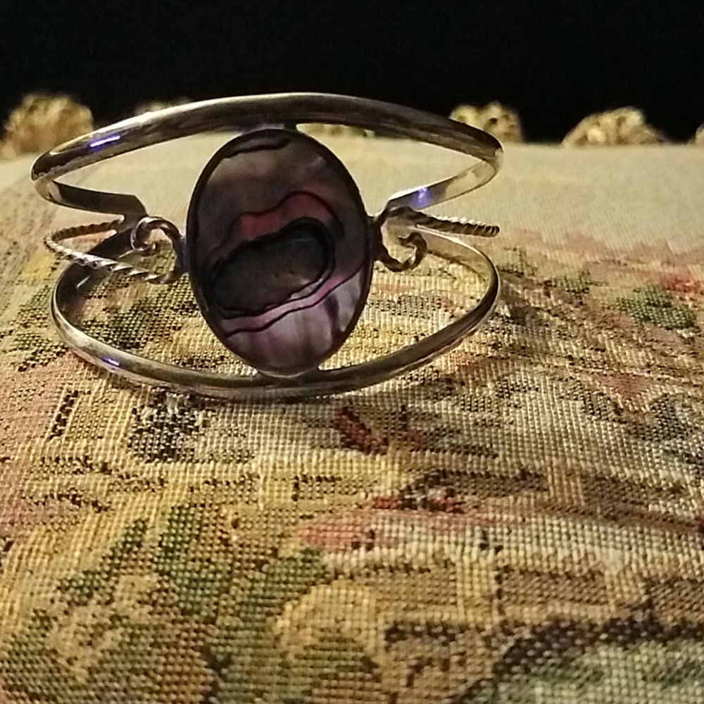 Sterling silver adjustable bracelet